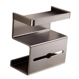 Maxbell 3 Tier Toilet Paper Holder Toilet Paper Dispenser for Kitchen Toilet Bedroom Gray