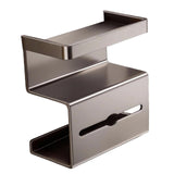 Maxbell 3 Tier Toilet Paper Holder Toilet Paper Dispenser for Kitchen Toilet Bedroom Gray