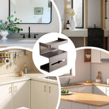 Maxbell 3 Tier Toilet Paper Holder Toilet Paper Dispenser for Kitchen Toilet Bedroom Gray