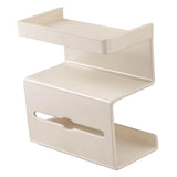 Maxbell 3 Tier Toilet Paper Holder Toilet Paper Dispenser for Kitchen Toilet Bedroom White