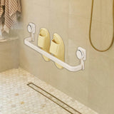 Maxbell Wall Mounted Shoe Rack Shower Slippers Organizer for Garage Bedroom Entryway