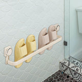 Maxbell Wall Mounted Shoe Rack Shower Slippers Organizer for Garage Bedroom Entryway