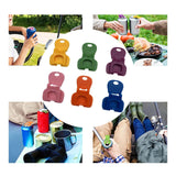 Maxbell 6Pcs Beverage Can Opener Colorful Beverage Can Protector for Bar BBQ Camping