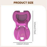 Maxbell Beverage Can Openers Colorful Handheld Complete Cover Multifunctional Manual 6pcs