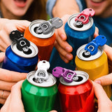 Maxbell Beverage Can Openers Colorful Handheld Complete Cover Multifunctional Manual 6pcs