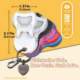 Maxbell Beverage Can Openers Colorful Handheld Complete Cover Multifunctional Manual 12pcs