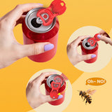 Maxbell Beverage Can Openers Colorful Handheld Complete Cover Multifunctional Manual 12pcs