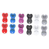 Maxbell Beverage Can Openers Colorful Handheld Complete Cover Multifunctional Manual 12pcs