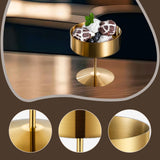 Maxbell Stainless Steel Dessert Cup Stylish Food Container High Footed Ice Cream Cup Gold 200ML