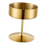 Maxbell Stainless Steel Dessert Cup Stylish Food Container High Footed Ice Cream Cup Gold 400ML