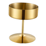 Maxbell Stainless Steel Dessert Cup Stylish Food Container High Footed Ice Cream Cup Gold 400ML