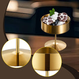 Maxbell Stainless Steel Dessert Cup Stylish Food Container High Footed Ice Cream Cup Gold 400ML