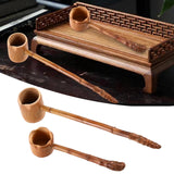 Maxbell Bamboo Spoon Water Ladle Kungfu Tea Accessory Wooden Spoon for Kitchen 21cm