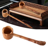 Maxbell Bamboo Spoon Water Ladle Kungfu Tea Accessory Wooden Spoon for Kitchen 21cm