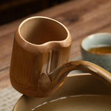 Maxbell Bamboo Spoon Water Ladle Kungfu Tea Accessory Wooden Spoon for Kitchen 21cm