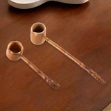Maxbell Bamboo Spoon Water Ladle Kungfu Tea Accessory Wooden Spoon for Kitchen 21cm