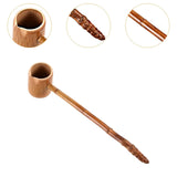 Maxbell Bamboo Spoon Water Ladle Kungfu Tea Accessory Wooden Spoon for Kitchen 38cm