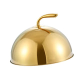 Maxbell Stainless Steel Food Dome Cover Portable for Kitchen Dining Table Restaurant 17cm