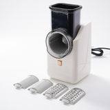 Maxbell Electric Cheese Grater Electric Grater Electric Slicer Shredder Tomato Onion White