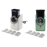 Maxbell Electric Cheese Grater Electric Grater Electric Slicer Shredder Tomato Onion White