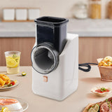 Maxbell Electric Cheese Grater Electric Grater Electric Slicer Shredder Tomato Onion White