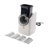 Maxbell Electric Cheese Grater Electric Grater Electric Slicer Shredder Tomato Onion White