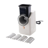 Maxbell Electric Cheese Grater Electric Grater Electric Slicer Shredder Tomato Onion White