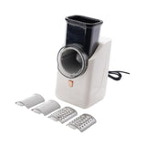 Maxbell Electric Cheese Grater Electric Grater Electric Slicer Shredder Tomato Onion White