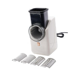 Maxbell Electric Cheese Grater Electric Grater Electric Slicer Shredder Tomato Onion White