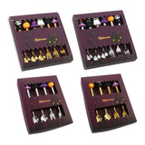 Maxbell Halloween Spoon and Fork Set Lovely Cutlery Gift Box for Fruit Home Festival Silver with 6pcs
