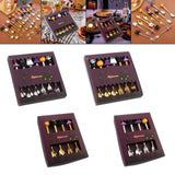 Maxbell Halloween Spoon and Fork Set Lovely Cutlery Gift Box for Fruit Home Festival Silver with 6pcs