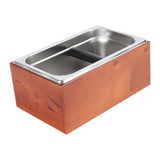 Maxbell Coffee Grounds Knock Box Sturdy Stainless Steel Holder for Espresso Machines