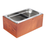 Maxbell Coffee Grounds Knock Box Sturdy Stainless Steel Holder for Espresso Machines