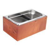 Maxbell Coffee Grounds Knock Box Sturdy Stainless Steel Holder for Espresso Machines