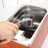 Maxbell Coffee Grounds Knock Box Sturdy Stainless Steel Holder for Espresso Machines