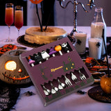 Maxbell Halloween Spoon and Fork Set Reusable Decor DIY Gift for Dessert Jam Holiday Silver with 6pcs
