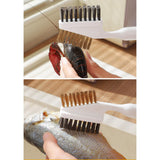 Maxbell Seafood Cleaning Brush Hanging Hook Multifunctional Easy to Use Kitchen Tool
