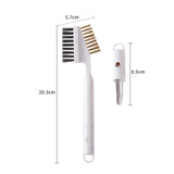 Maxbell Seafood Cleaning Brush Hanging Hook Multifunctional Easy to Use Kitchen Tool