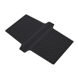 Maxbell Kitchen Sink Saddle Protector Silicone Flexible Glassware Dishes Divider Mat Black
