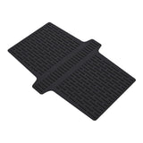 Maxbell Kitchen Sink Saddle Protector Silicone Flexible Glassware Dishes Divider Mat Black