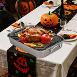 Maxbell Roasting Pan for Baking Turkey, Chicken, and Veggies Baking Tray