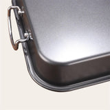 Maxbell Roasting Pan for Baking Turkey, Chicken, and Veggies Baking Tray