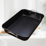 Maxbell Roasting Pan for Baking Turkey, Chicken, and Veggies Baking Tray