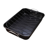 Maxbell Roasting Pan for Baking Turkey, Chicken, and Veggies Baking Tray