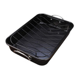Maxbell Roasting Pan for Baking Turkey, Chicken, and Veggies Baking Tray