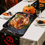 Maxbell Roasting Pan for Baking Turkey, Chicken, and Veggies Baking Tray