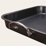 Maxbell Roasting Pan for Baking Turkey, Chicken, and Veggies Baking Tray