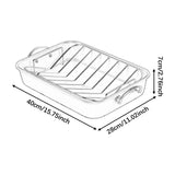 Maxbell Roasting Pan for Baking Turkey, Chicken, and Veggies Baking Tray