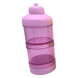 Maxbell Protein Powder Travel Container Protein Dispenser for Gym Workout Pink