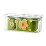 Maxbell Fruit Washing Bowl Colander Container Double Layer Stackable Draining Basket Green